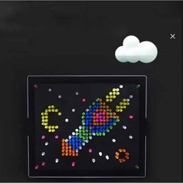 Ensemble de 276 pièces : Jouet Lampe Champignon Puzzle pour Enfants