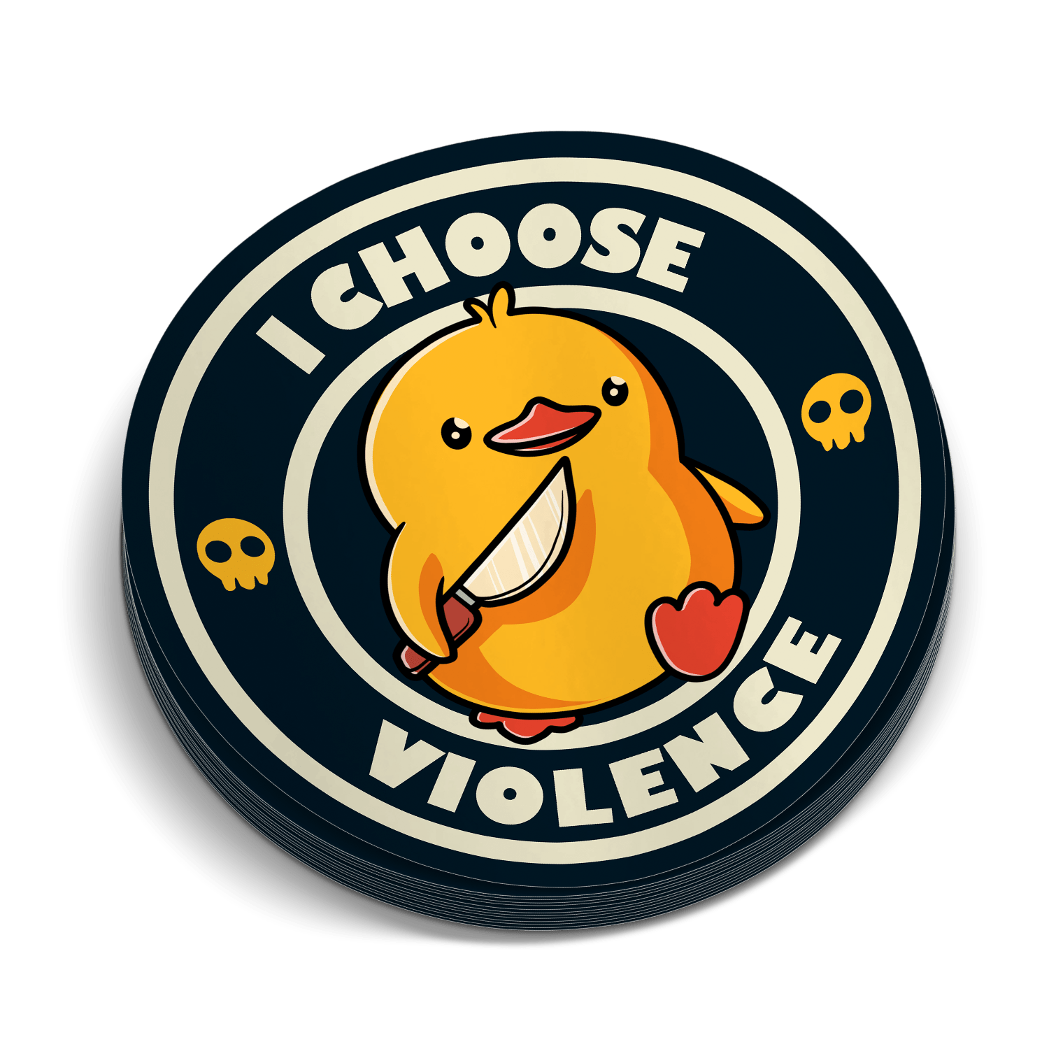 Violence - Autocollant de casque de chantier