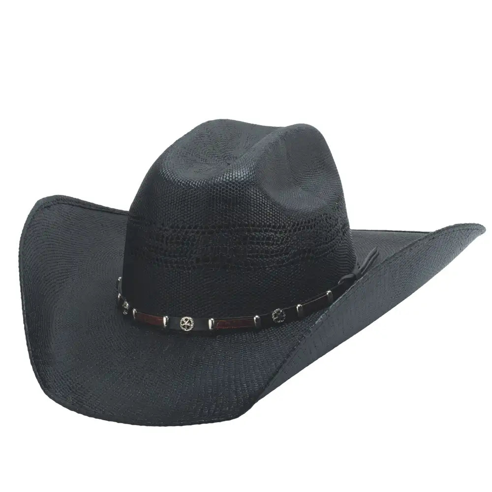 Chapeau de cowboy en paille Bullhide Go-Round (20X)
