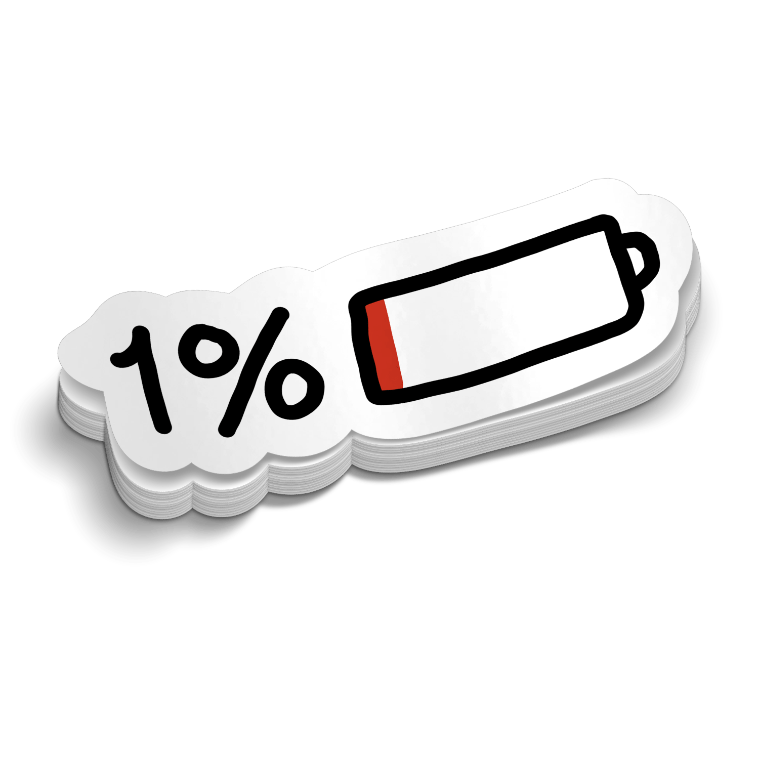 1 % - Autocollant de casque de chantier