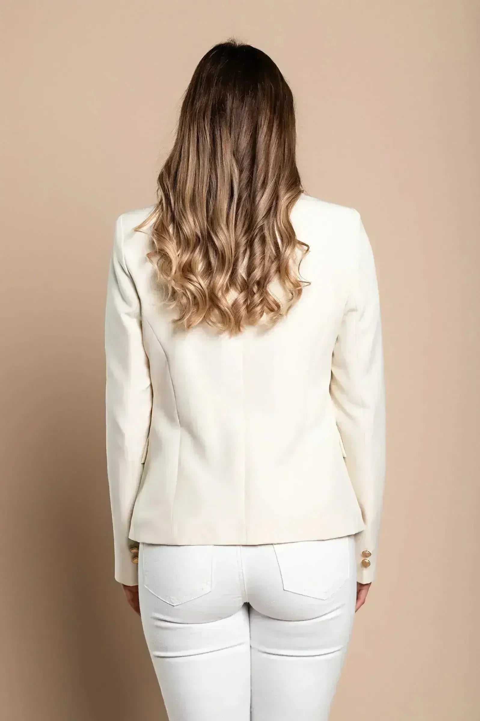 Blazer classique beige - Fabrication italienne | Code 4704BLAZER