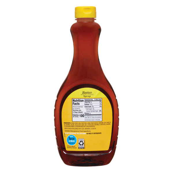 Sirop à crêpes saveur beurre Millville, 710 ml
