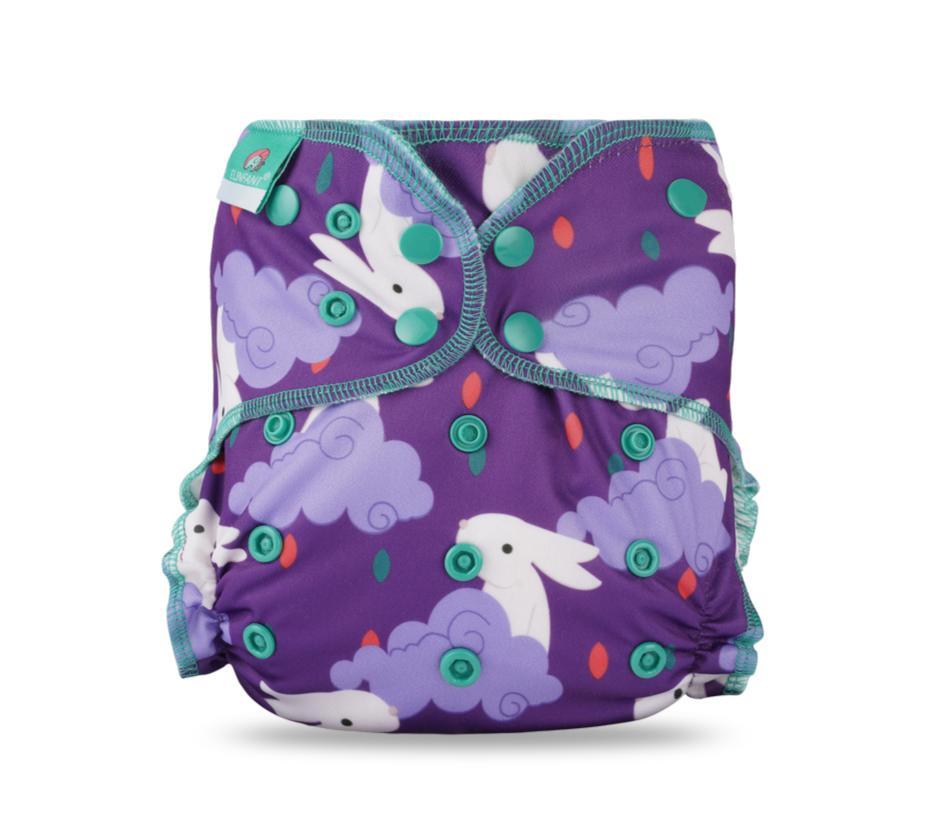 Couche lavable en tissu pour bébé, réutilisable, pour bébés mouilleurs, hybride, imperméable, en bambou, pour filles et garçons