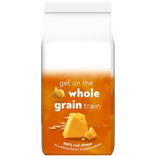 Biscuits salés au cheddar Goldfish de Pepperidge Farm, cuits au four avec des grains entiers, 187 g