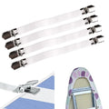 Lot de 4 attaches de drap-housse
