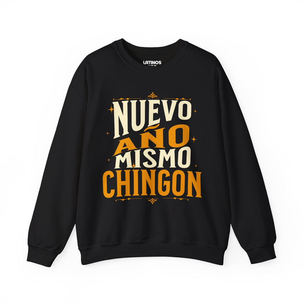 Nouveau An Même Chingon Latino Joyeux Nouvel An 2027 Pull Ras du Cou | Drôle Nouveau An | 3 Couleurs