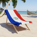 Drap de plage drapeau du Paraguay | Qualité et durabilité - 2 tailles | Fierté paraguayenne | Cadeau pour les Guaranis