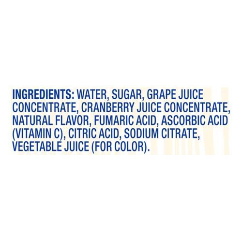 Cocktail de jus de canneberge et de raisin Kroger, 2,84 L