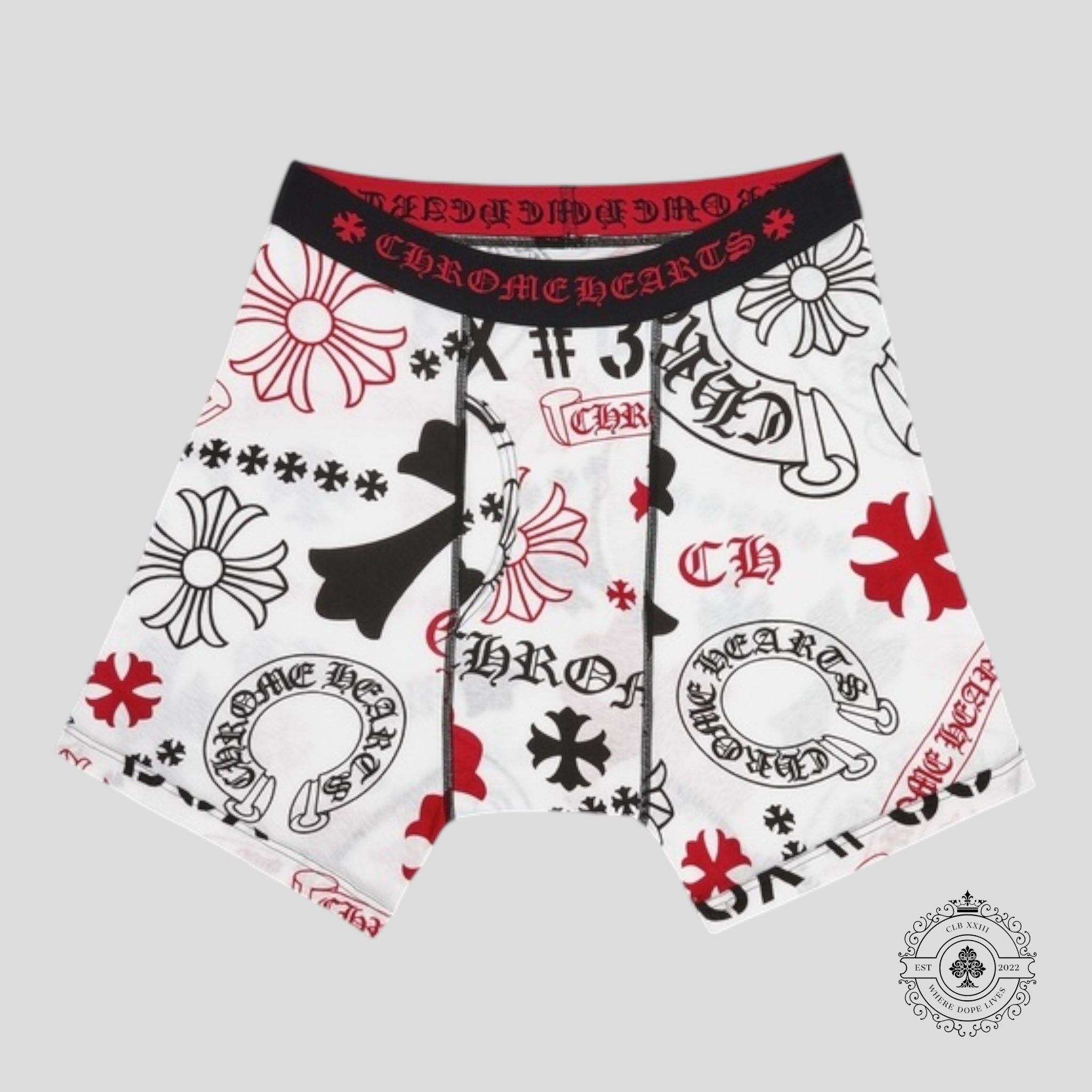 Caleçon court côtelé classique Chrome Hearts
