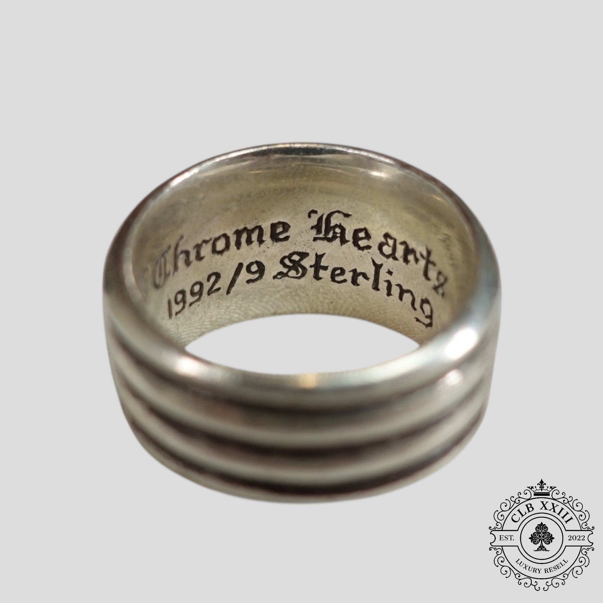 Bague Dague Chrome Hearts en Argent
