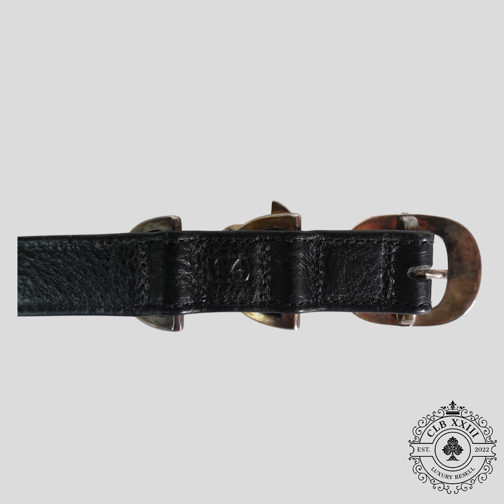 Collier pour chien Chrome Hearts en noir