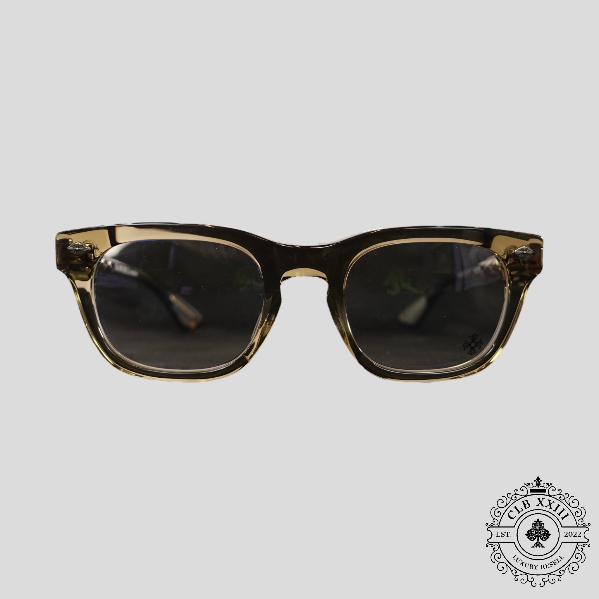 Lunettes Chrome Hearts Baggins Vert Olive