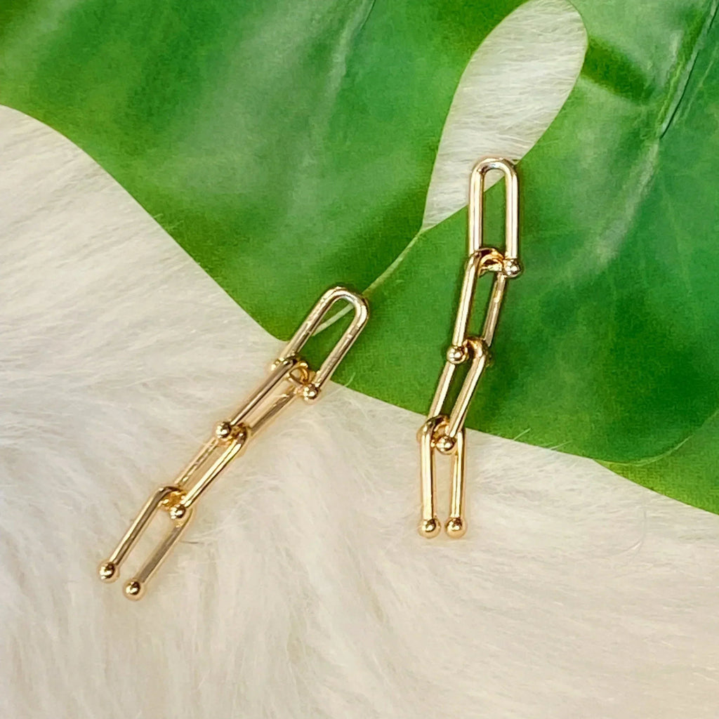 Boucles d'oreilles Maillons d'amour