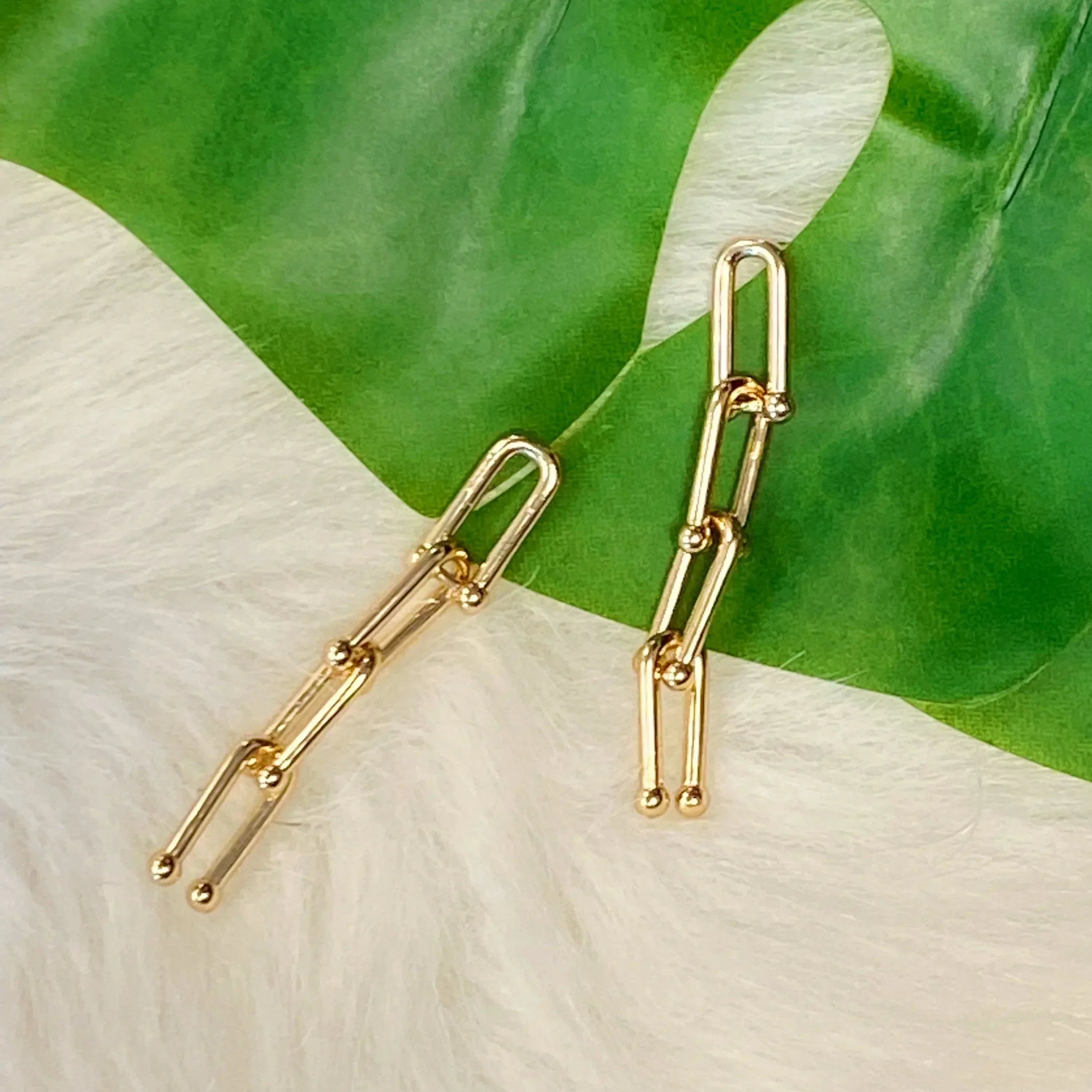 Boucles d'oreilles Maillons d'amour
