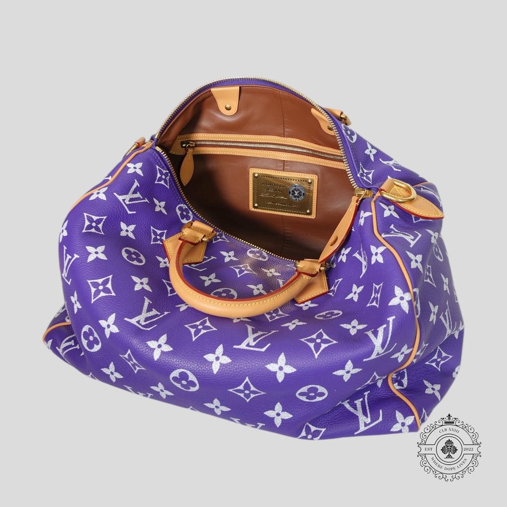 Sac Louis Vuitton Speedy P9 Bandoulière 40 violet