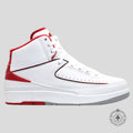 Air Jordan 2 Retro Blanc Rouge (2014)