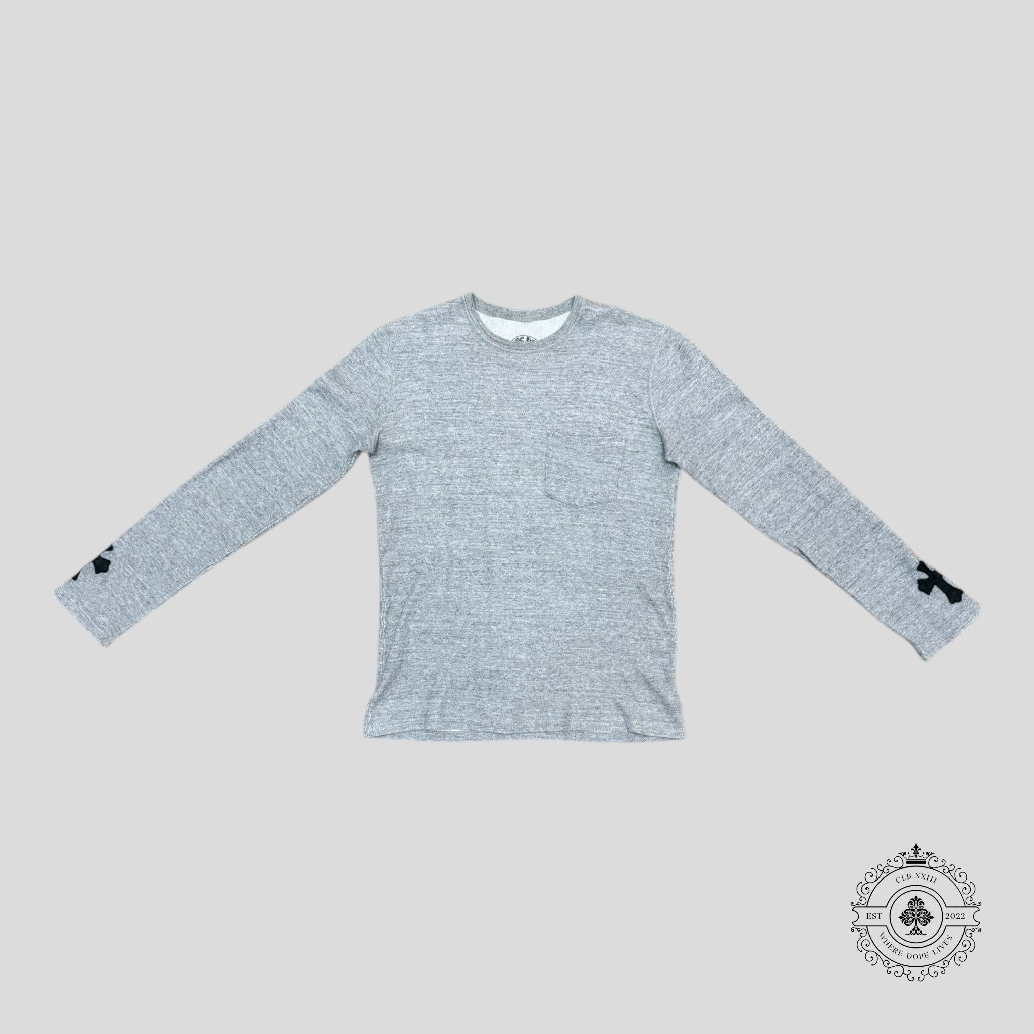 Chrome Hearts - Chemise thermique unie à col ras du cou