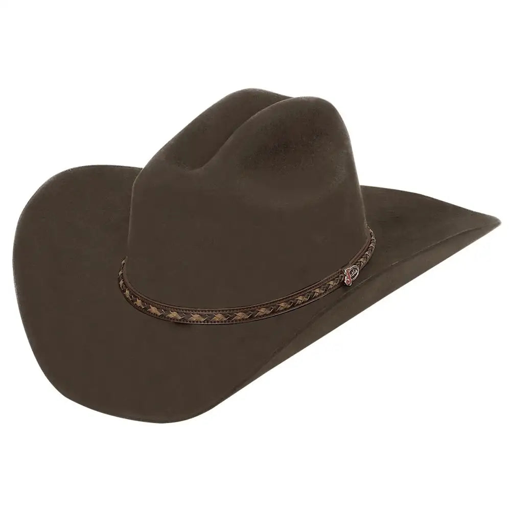 Justin Plains - (2X) Chapeau de cowboy en feutre de laine