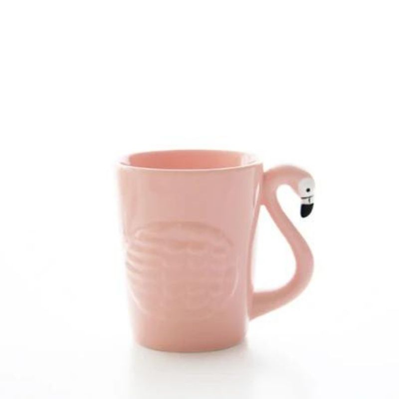 Service à thé Flamant rose