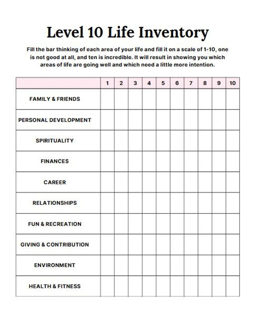 Law of Attraction Planner | 70 Pages | Printable & Editable
