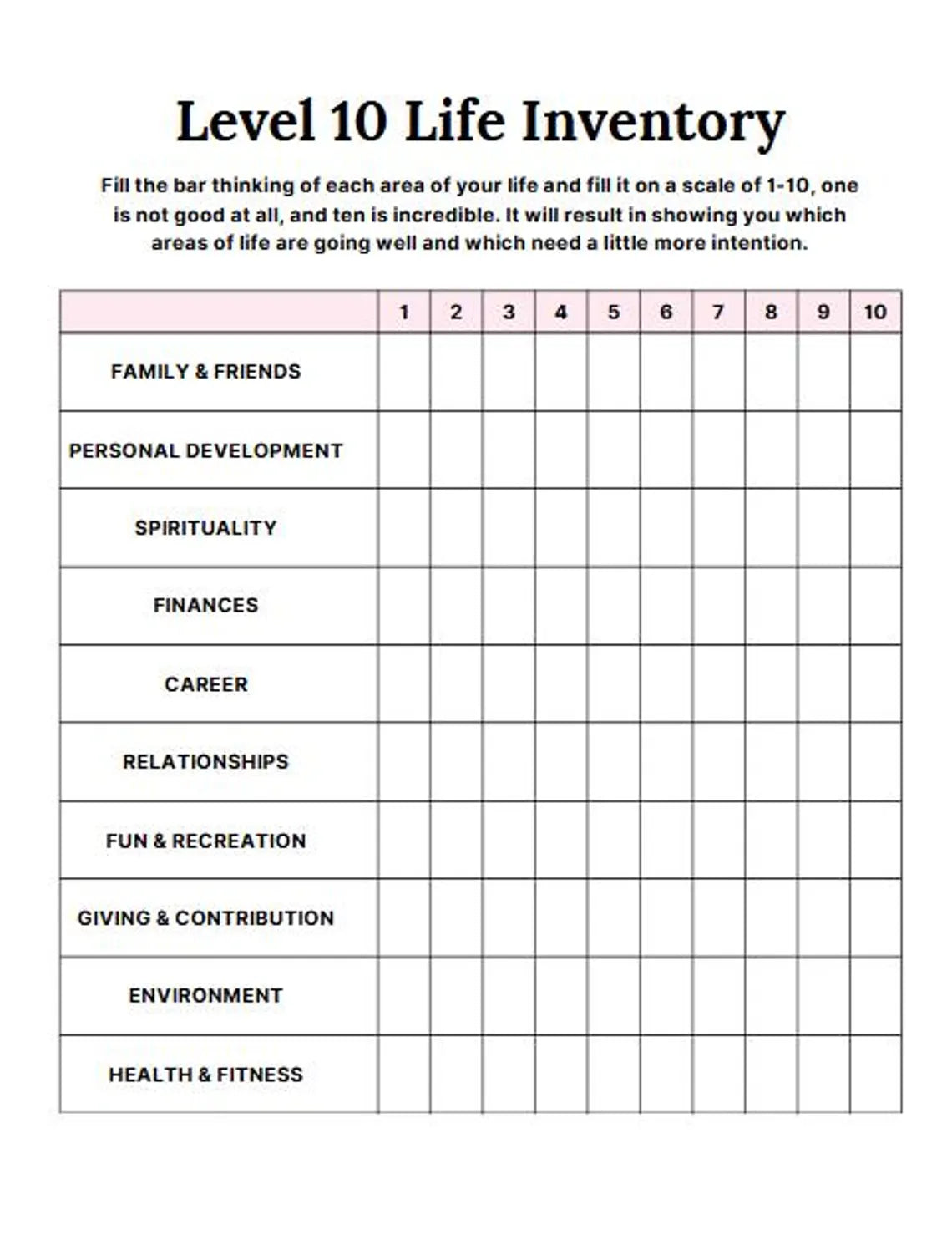 Law of Attraction Planner | 70 Pages | Printable & Editable