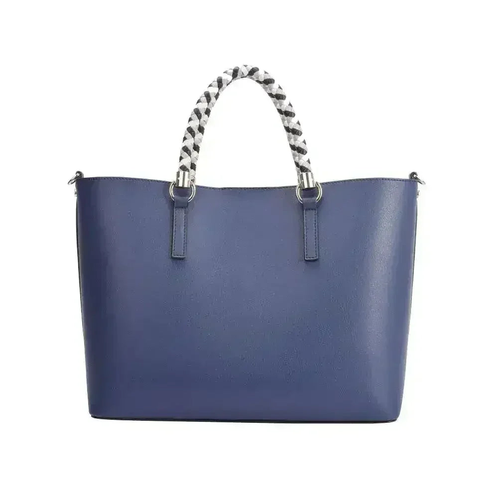 Sac à main de luxe en cuir lisse pour femme Maria Carla