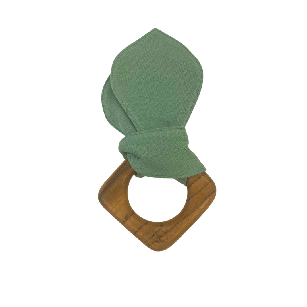 oreilles de dentition | vert basilic