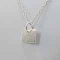 Oregon State Necklace – Sterling Silver OR Charm on 16" Chain