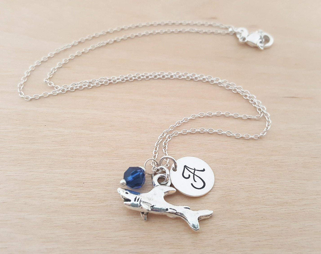 Collier Pendentif Grand Requin Blanc – Bijoux Personnalisés en Argent Sterling