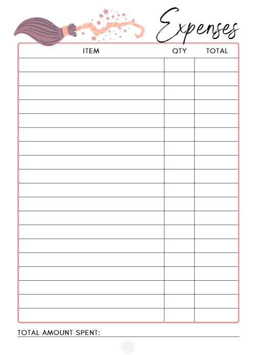 Halloween Party Planner – 45-Page Canva Template for Events, Menus, Decor & More