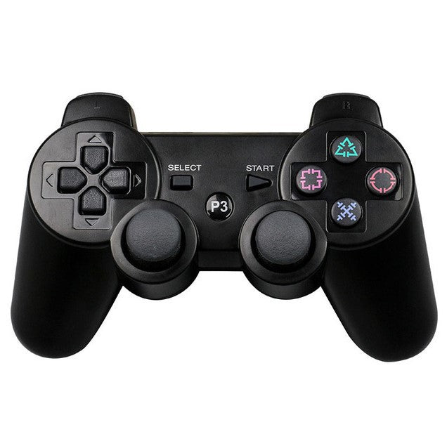Manette de jeu sans fil 2,4 G noire unie, portable, avec adaptateur Micro USB OTG compatible avec PC portable tablette