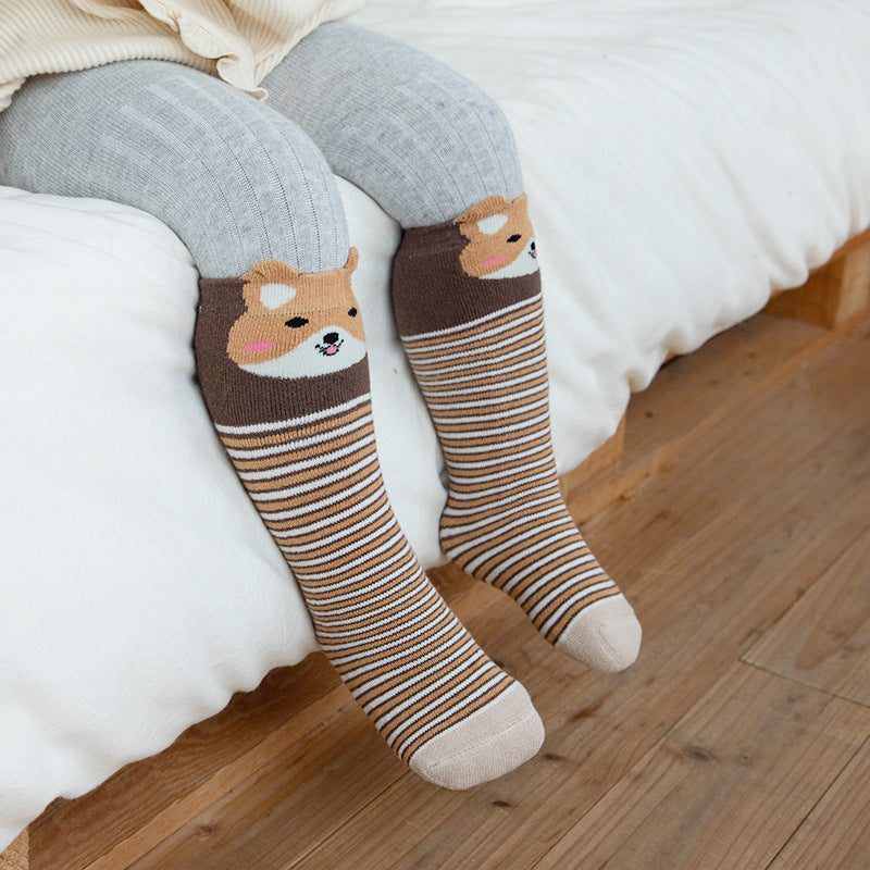 Chaussettes de Noël en coton unisexe pour bébés, 3 paires, pour garçons et filles, chaudes et douces