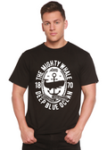 T-shirt à manches courtes Mighty Spun Bamboo® en viscose de bambou/coton biologique pour homme avec motif