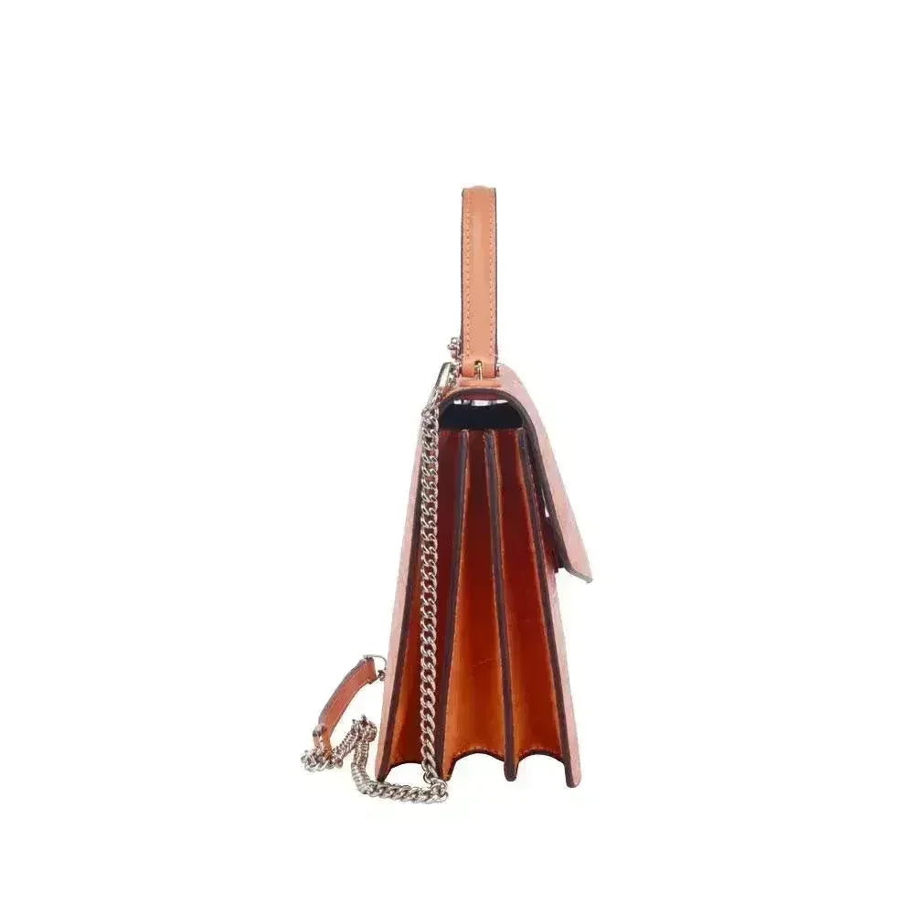 Maria Carla Sac à main de luxe en cuir pour femme - Petit sac à main, Lisse