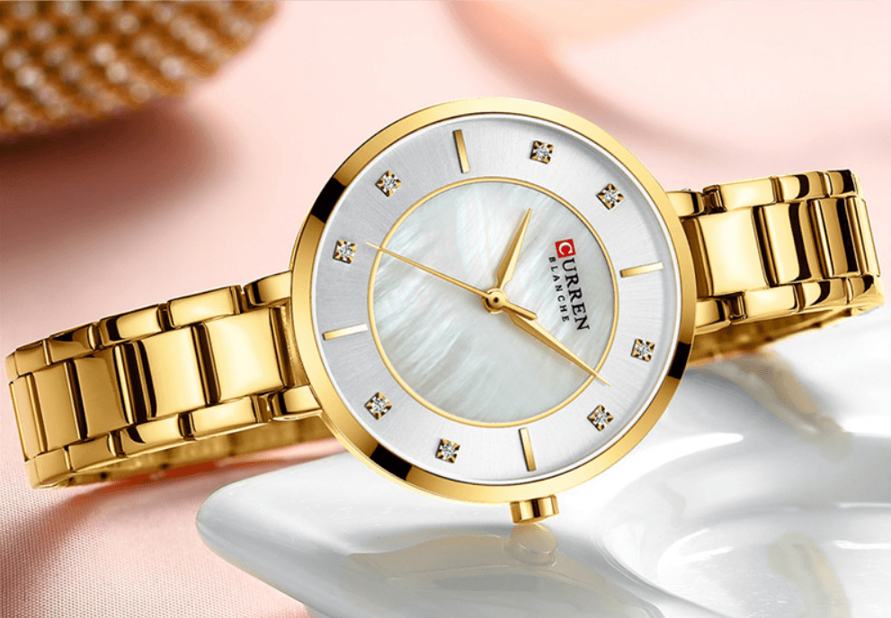Montre Femme  Quartz Analogique  Montres Décontractées Tendance  Étanche Design Excellent Cadeau Parfait Pour Elle