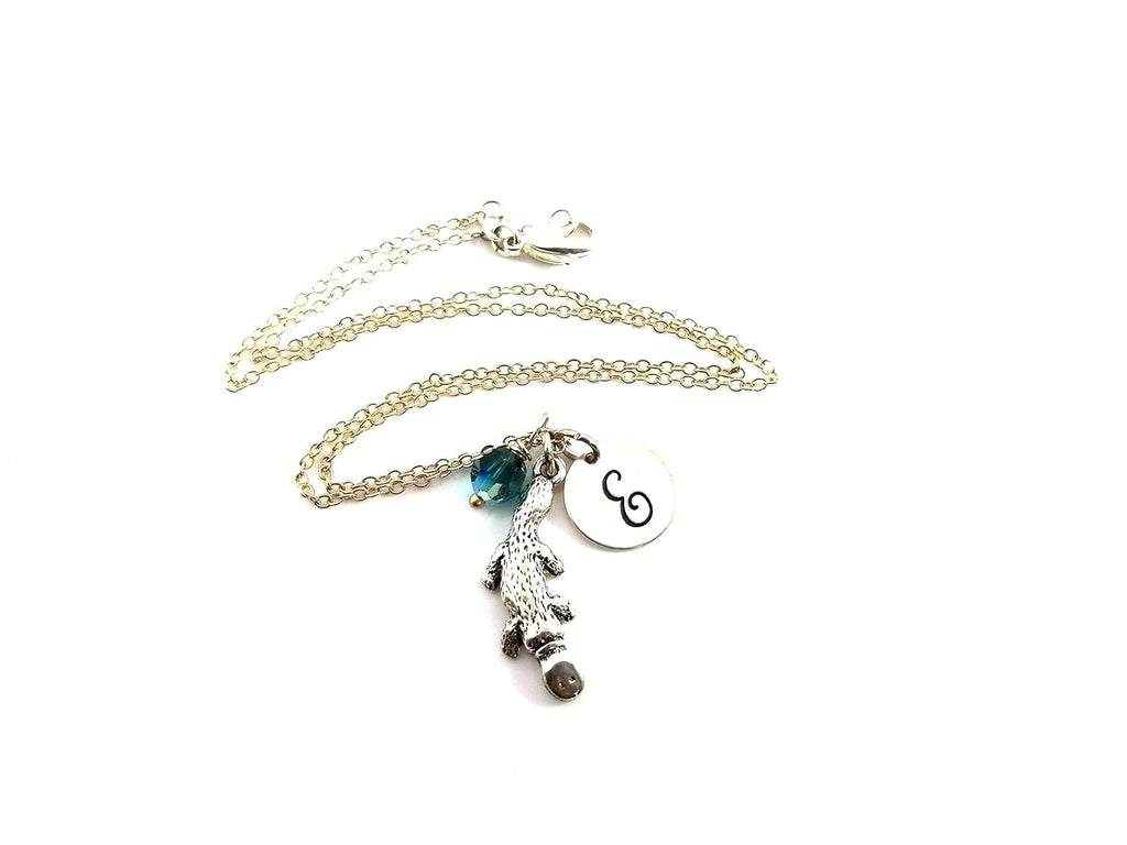 Collier Amulette Ornithorynque – Bijoux Personnalisés en Argent Sterling