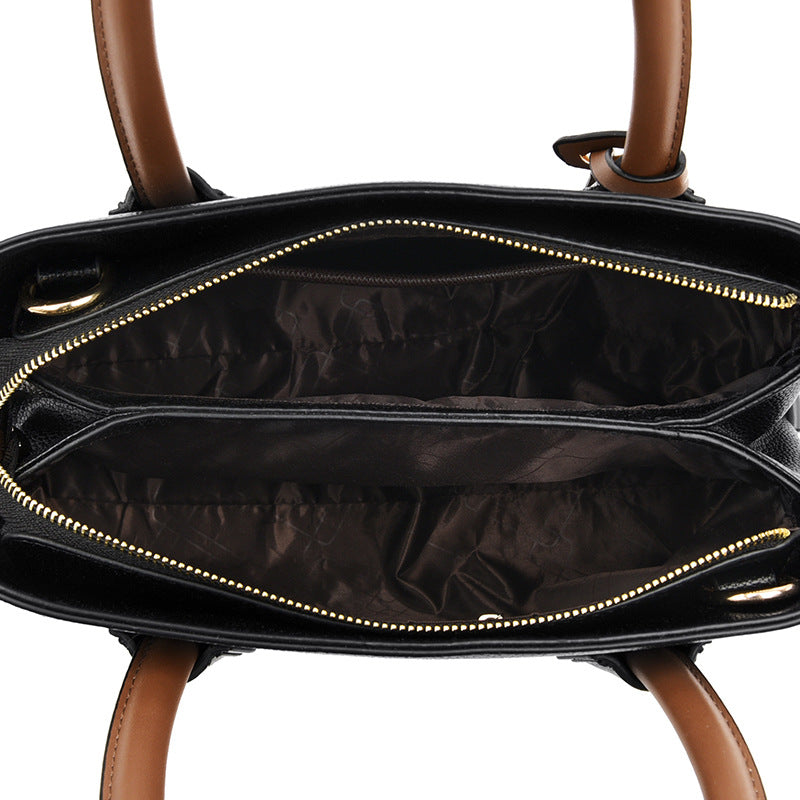 Sac à main de luxe en cuir à grande capacité pour femmes, sacs à bandoulière de créateur charmants pour femmes et jeunes filles