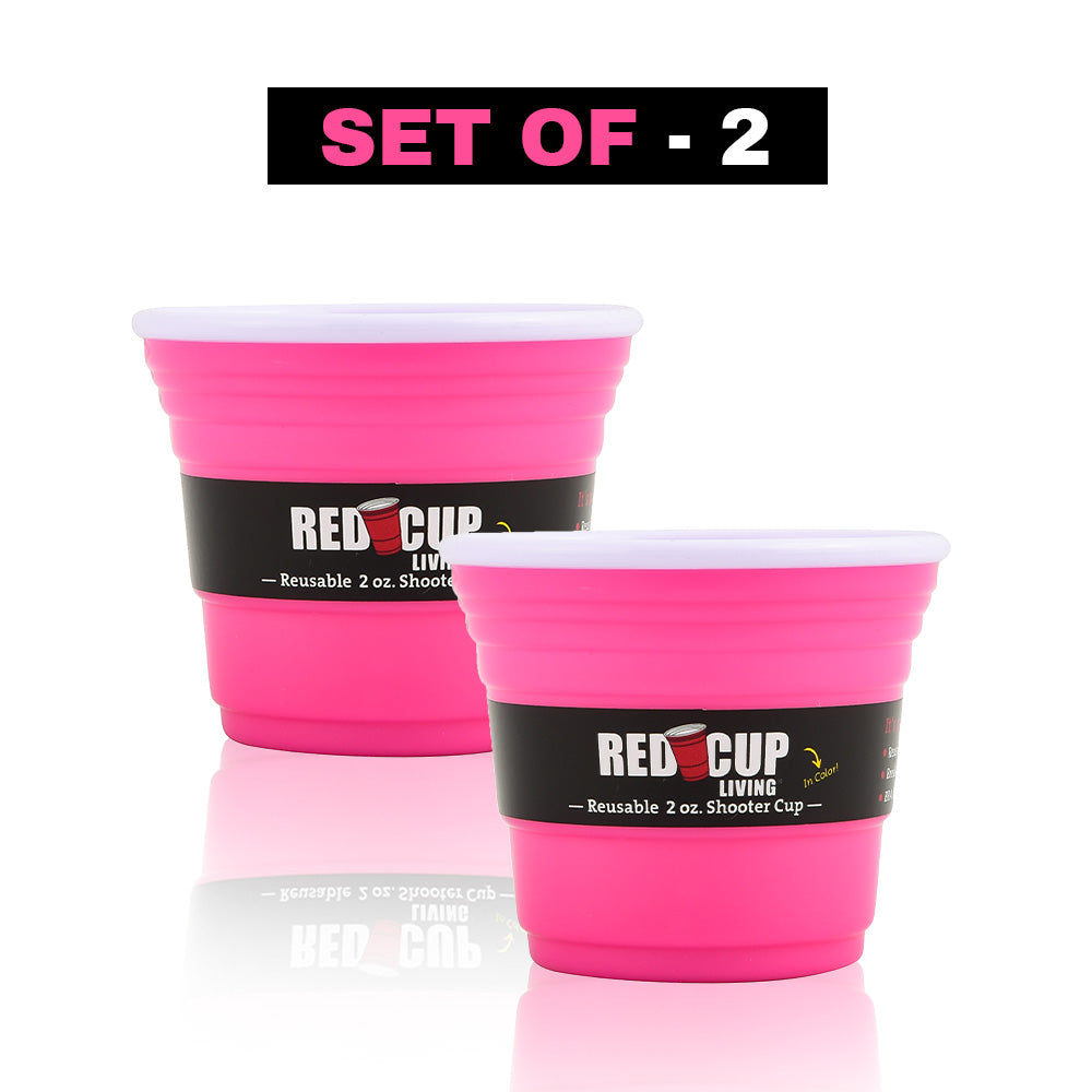 2oz Pink Party Shooter Cup