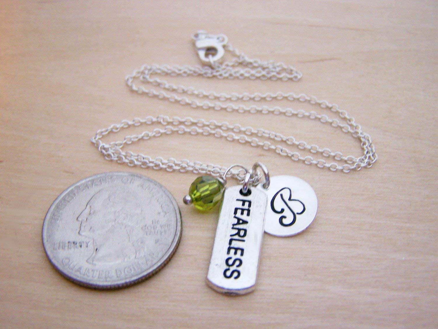 Collier Charme sans Peur – Bijoux personnalisés en argent sterling