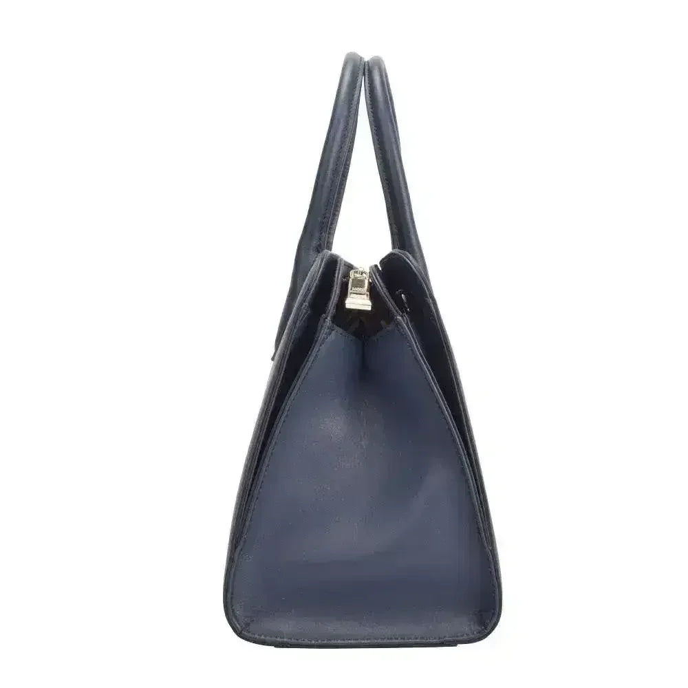 Sac à main de luxe en cuir lisse pour femme Maria Carla