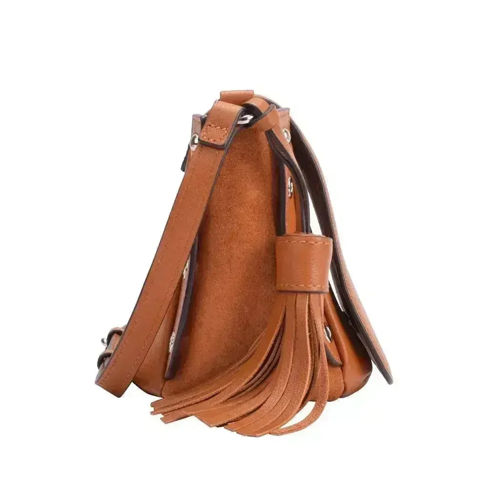 Sac à main de luxe en cuir Maria Carla pour femme - Petit sac à main, lisse