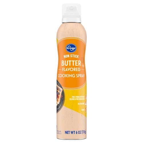 Vaporisateur de cuisson antiadhésif saveur beurre Kroger 170 g