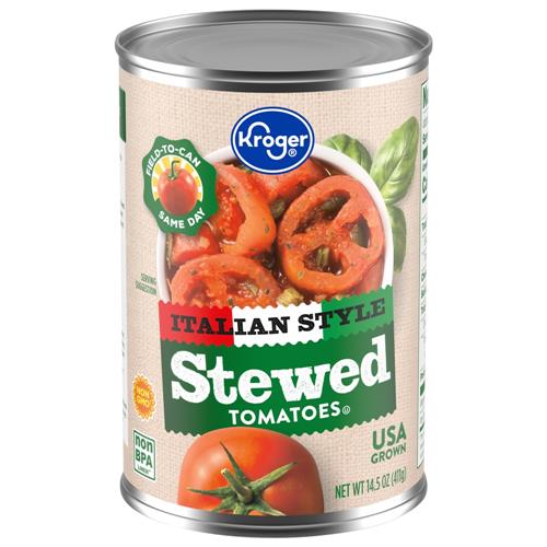 Kroger tomates étuvées à l'italienne 411 g