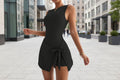 Robe de yoga mini-active sans manches Beauty-Back pour femme