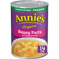 Soupe biologique Annie's aux pâtes en forme de lapin et au bouillon de poulet, 14 oz