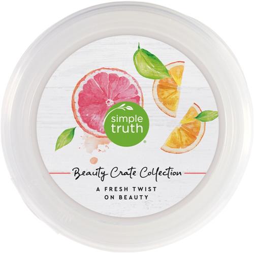 Simple Truth Beauty Crate Gommage exfoliant au sucre Pamplemousse & Orange 7 oz