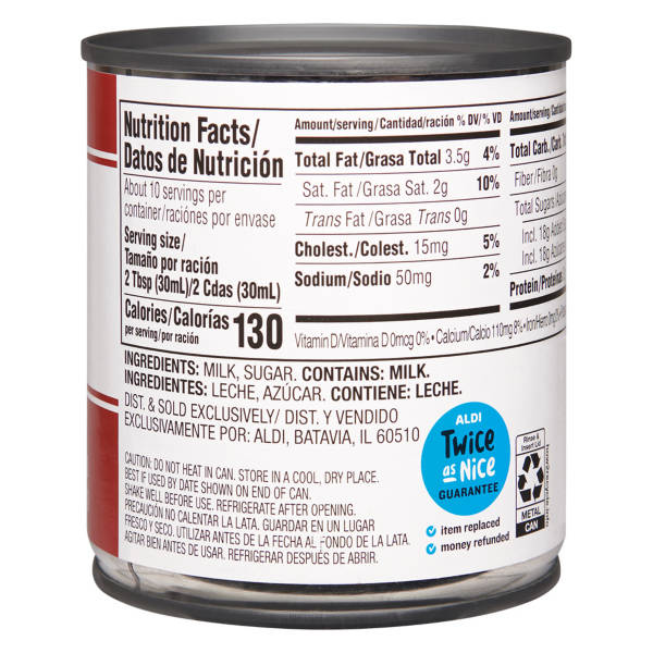 Lait concentré sucré Baker's Corner, 14 oz