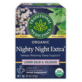 Traditional Medicinals Thé biologique Nuit tranquille Extra avec racine de valériane pour la relaxation, 16 sachets de thé (Paquet de 1)