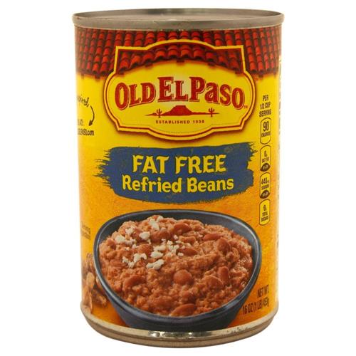 Haricots frits sans gras Old El Paso, 16 oz