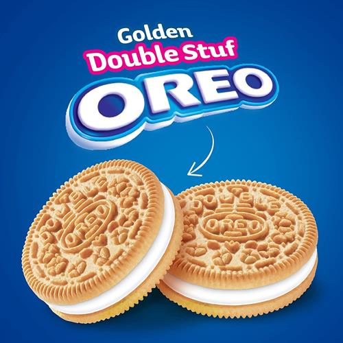 Biscuits Sandwich Dorés Double Crème Oreo, 397 g